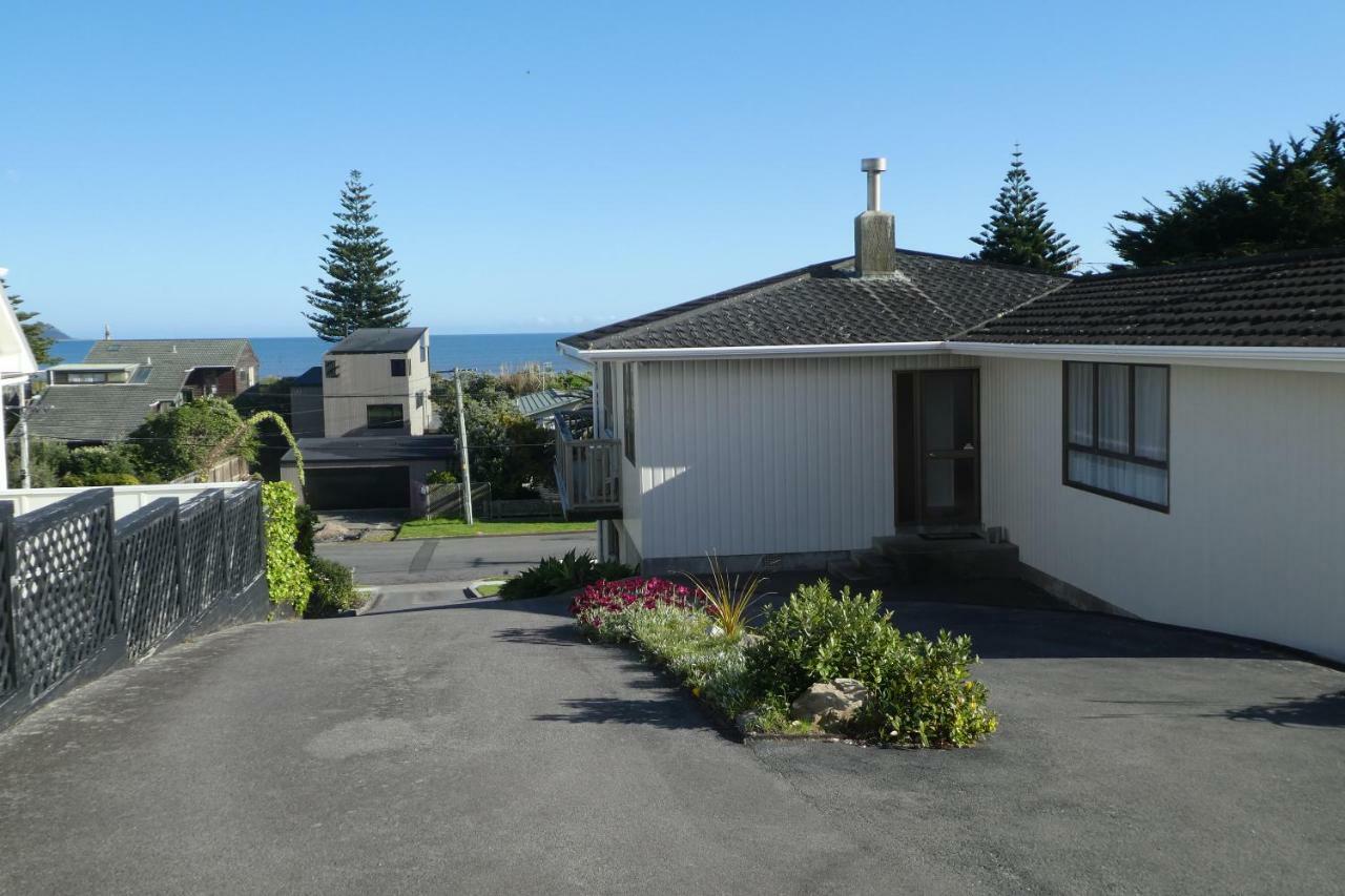 Olde Beach Villa Waikanae Kültér fotó